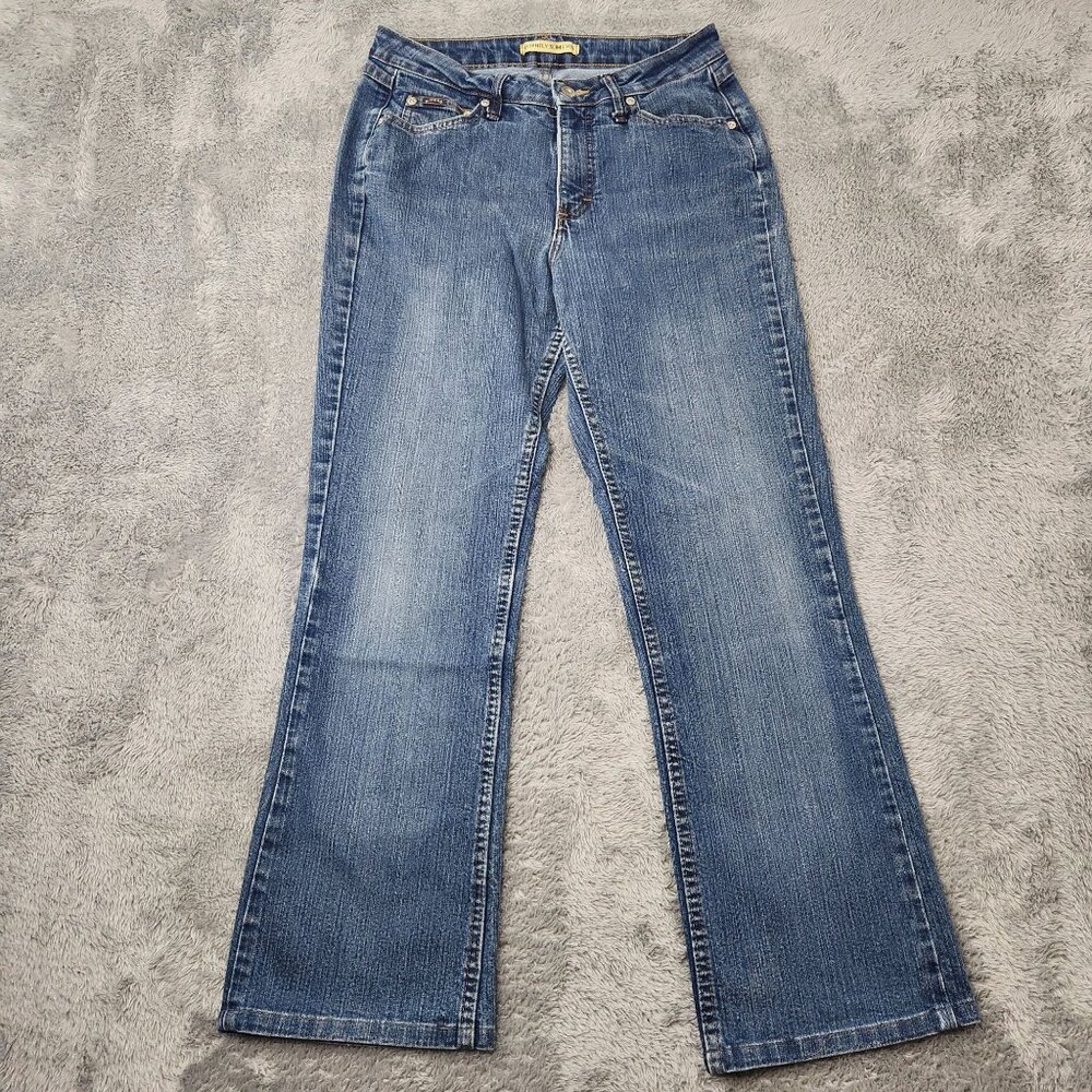 Riders By Lee Jeans Womens‎ 8/32 M Blue Instantly Slimming Bootcut Denim